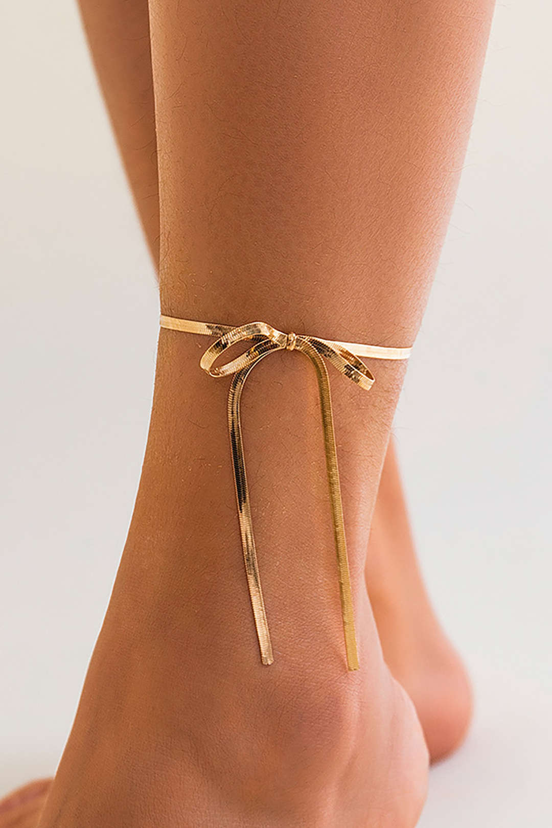 Chain Anklet Bow Anklet - Image 3