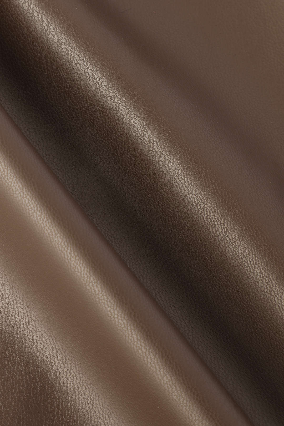 Faux Leather Wrap Ruched Midi Skirt - Image 10