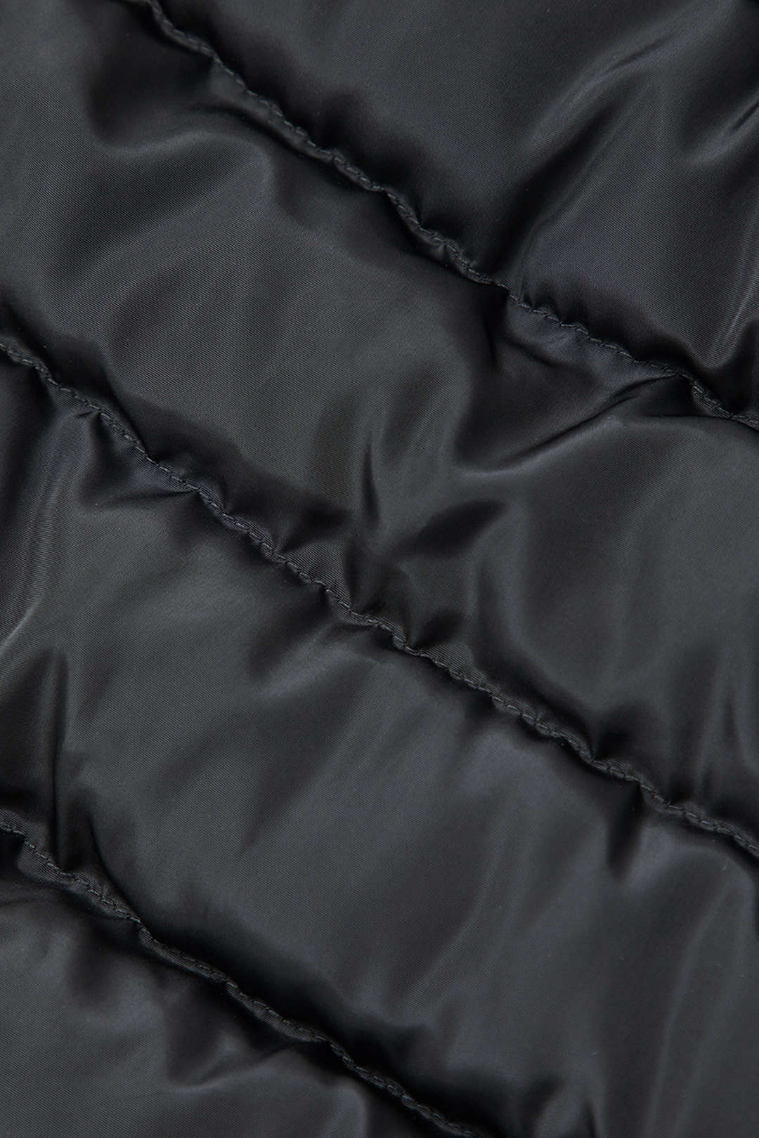 Solid Button Up Puffer Mini Skirt - Image 3