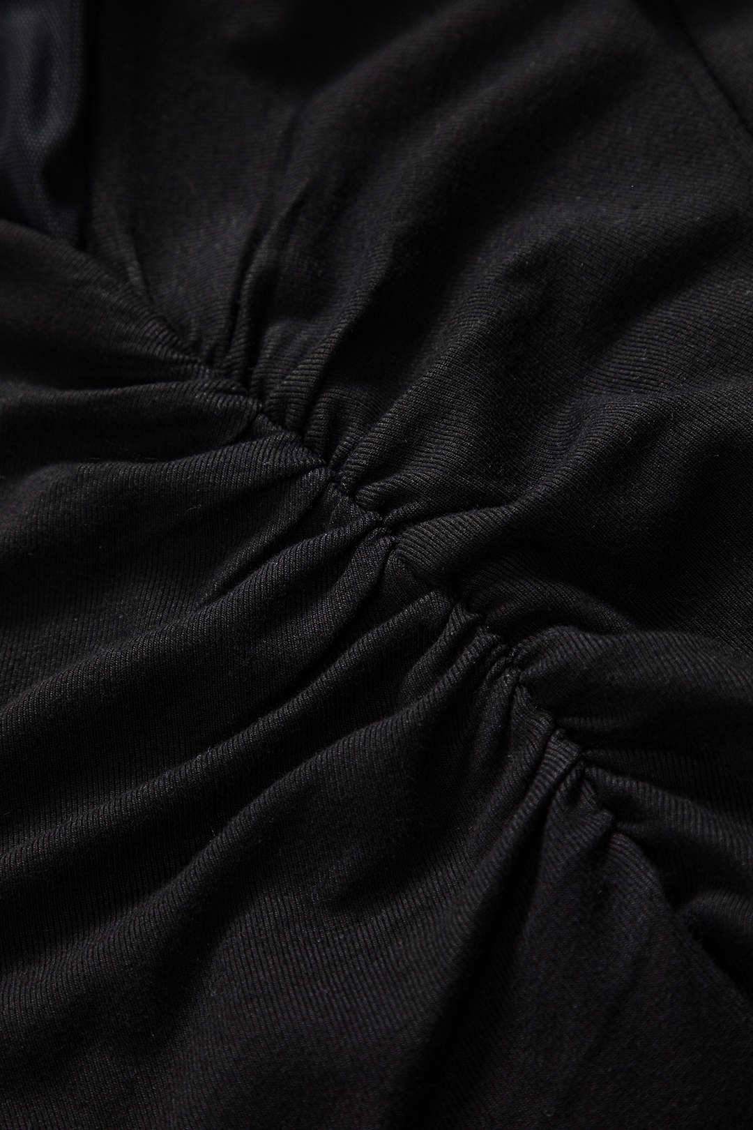 Crossed Mesh Sheer V-Neck Long Sleeve Maxi Dress - Image 5