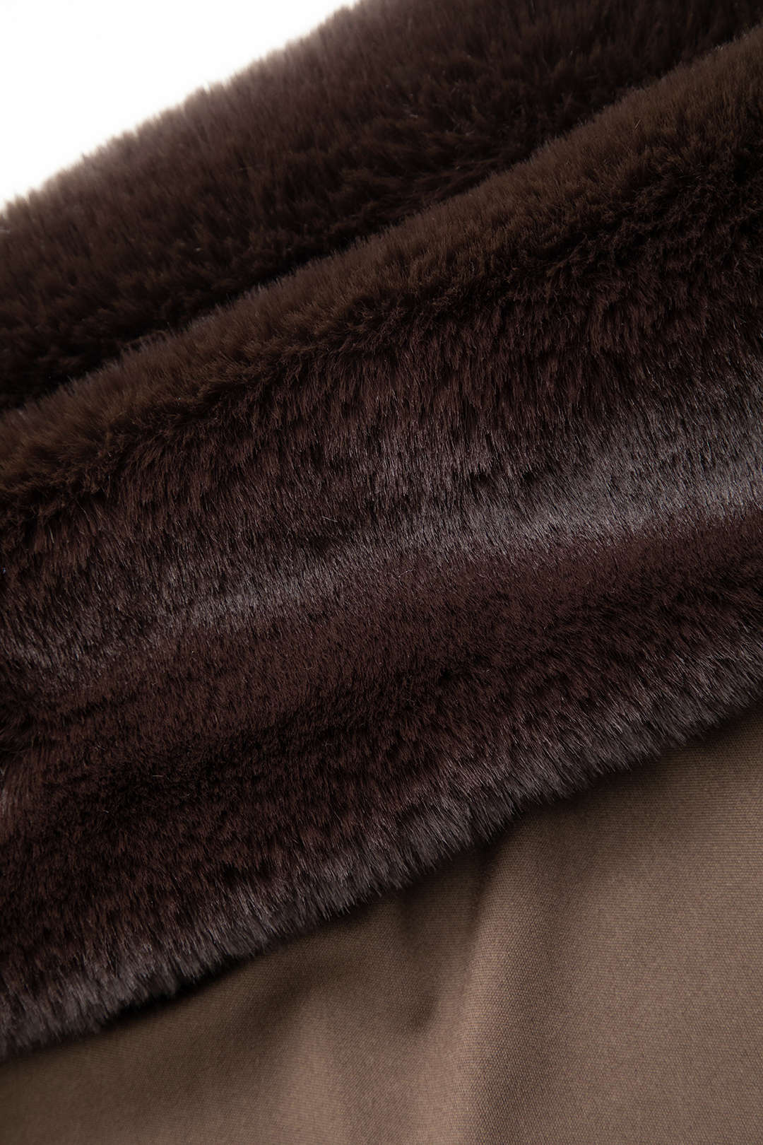 Faux Fur Trim Off Shoulder Midi Dress - Image 8