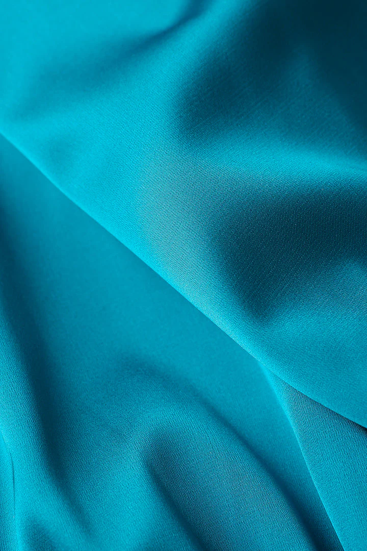 Satin Off The Shoulder Buttons Down Mini Dress - Image 4