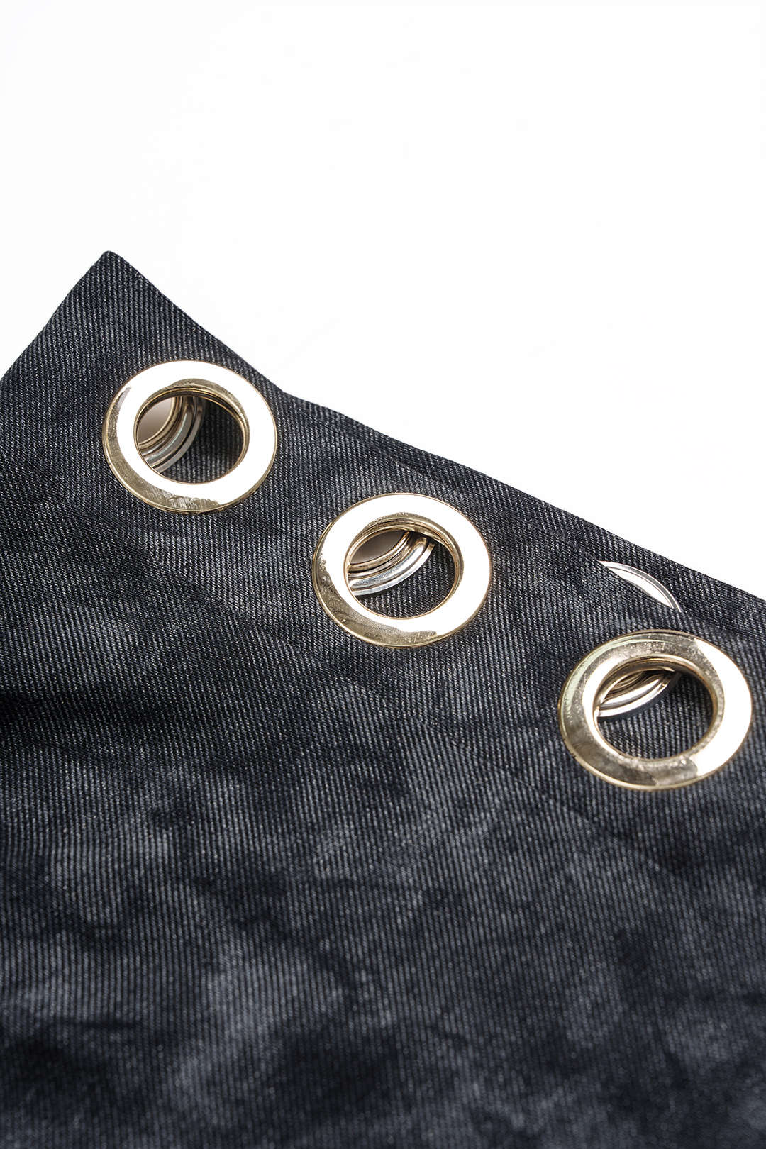 Plus Size Tie Dye Print Round Neck Drawstring Eyelet Short Sleeve Mini Dress - Image 3