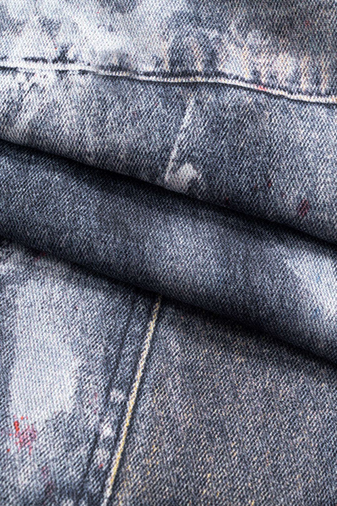 Abstract Print Pocket Barrel Trousers - Image 7