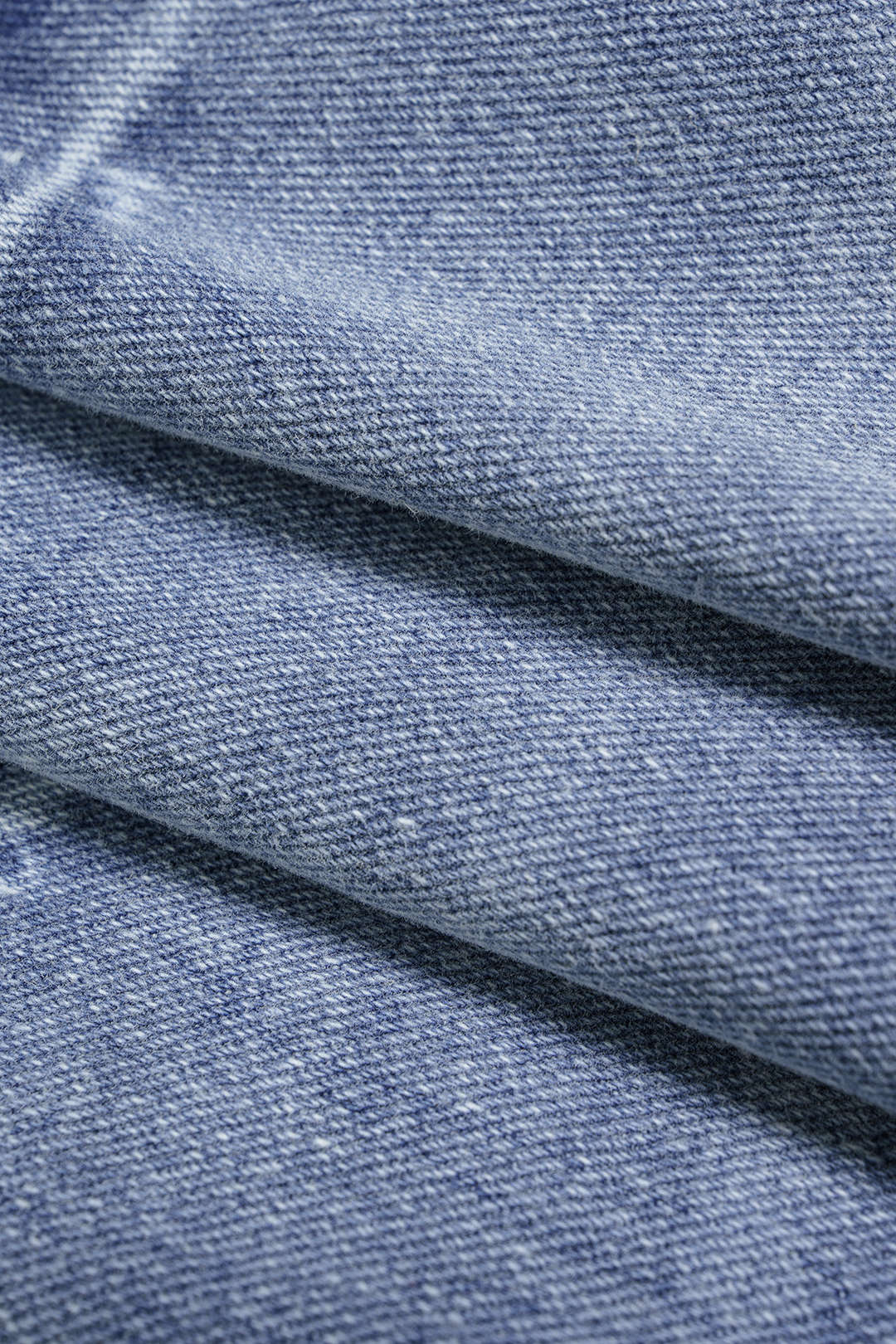 Denim Asymmetrical Pocket Shorts - Image 5