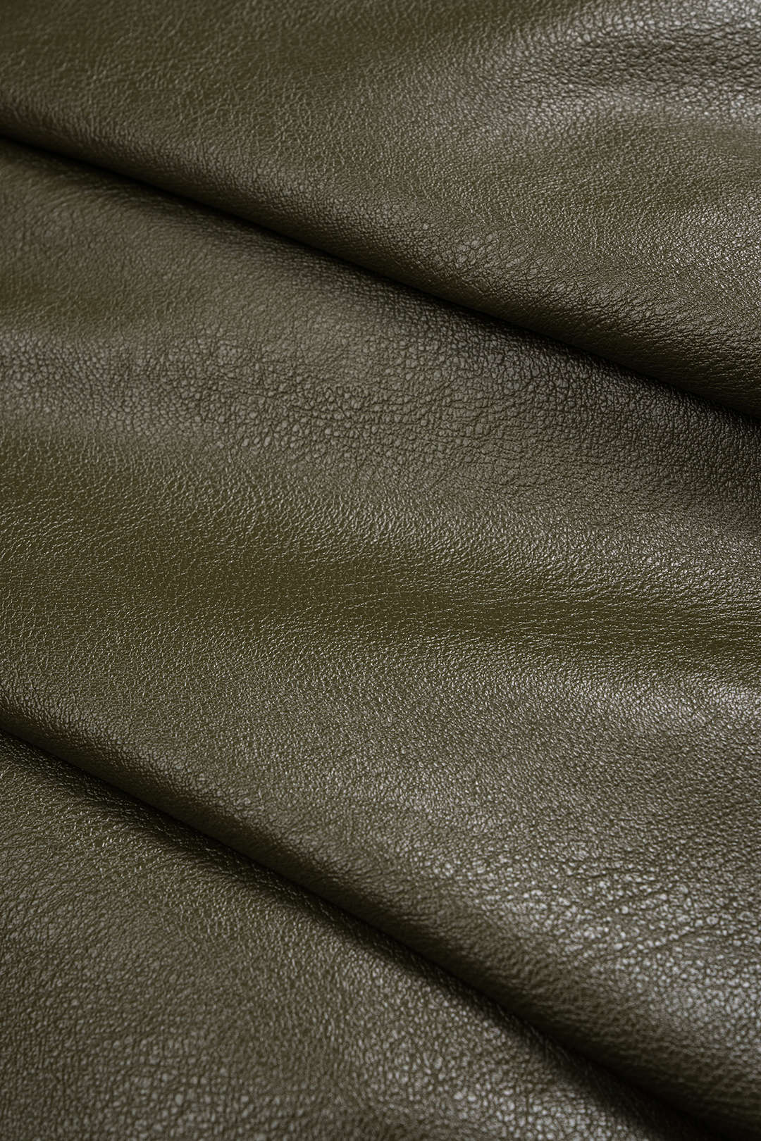 Faux Leather Pleated Gigot Sleeve Jacket - Image 3