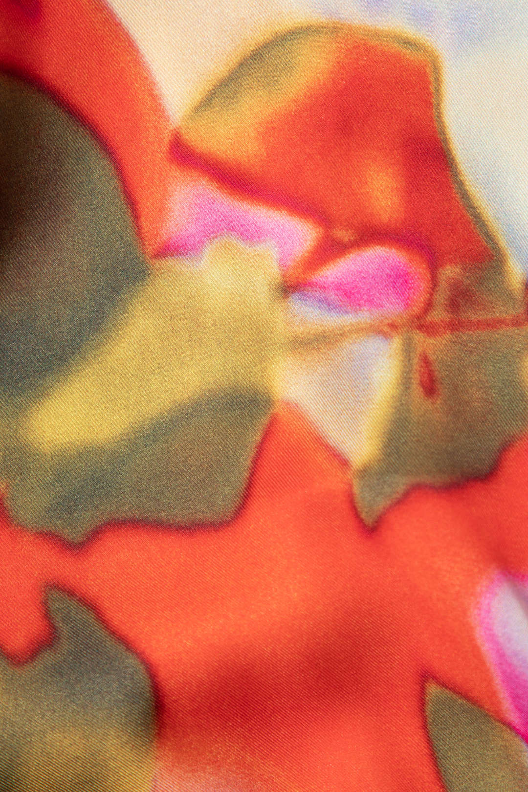 Printed Satin Blouse - Image 6
