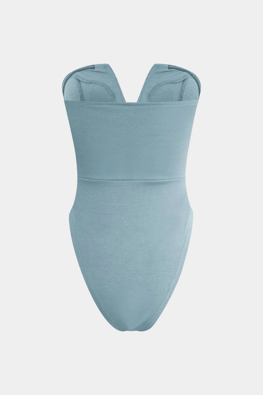 Basic V-neck Strapless Bodysuit - Image 19