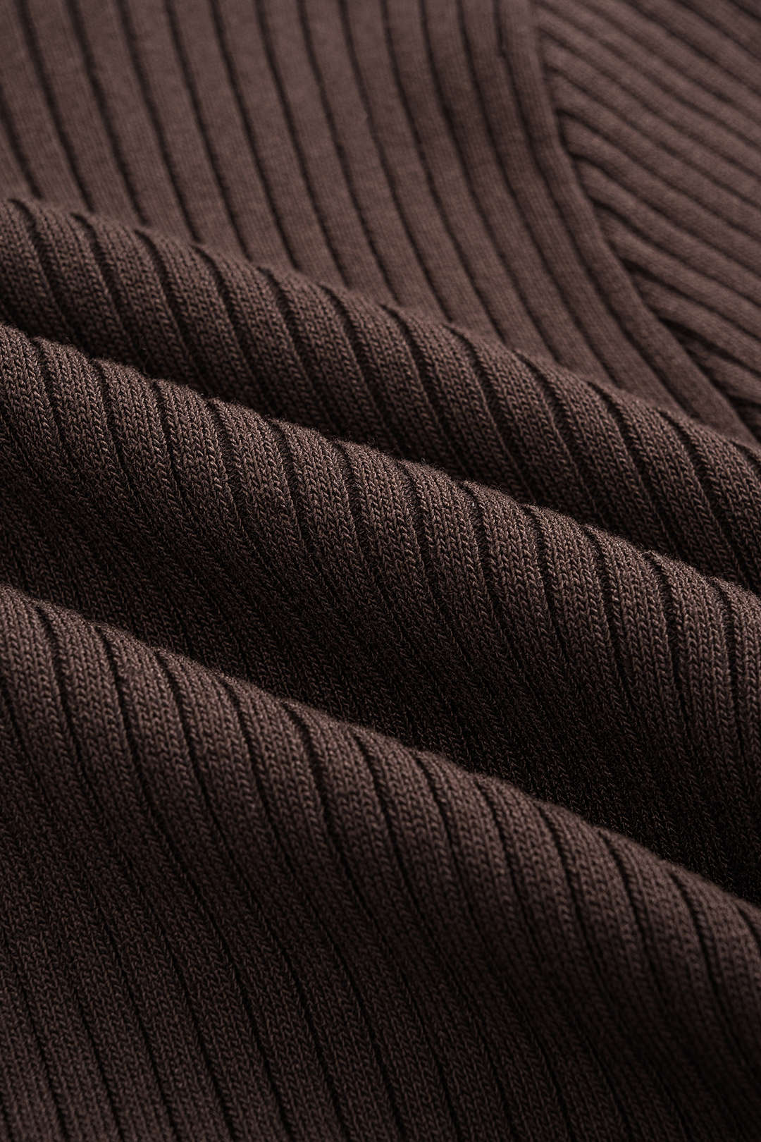 Knit V-Neck Long Sleeve Bodysuit - Image 4