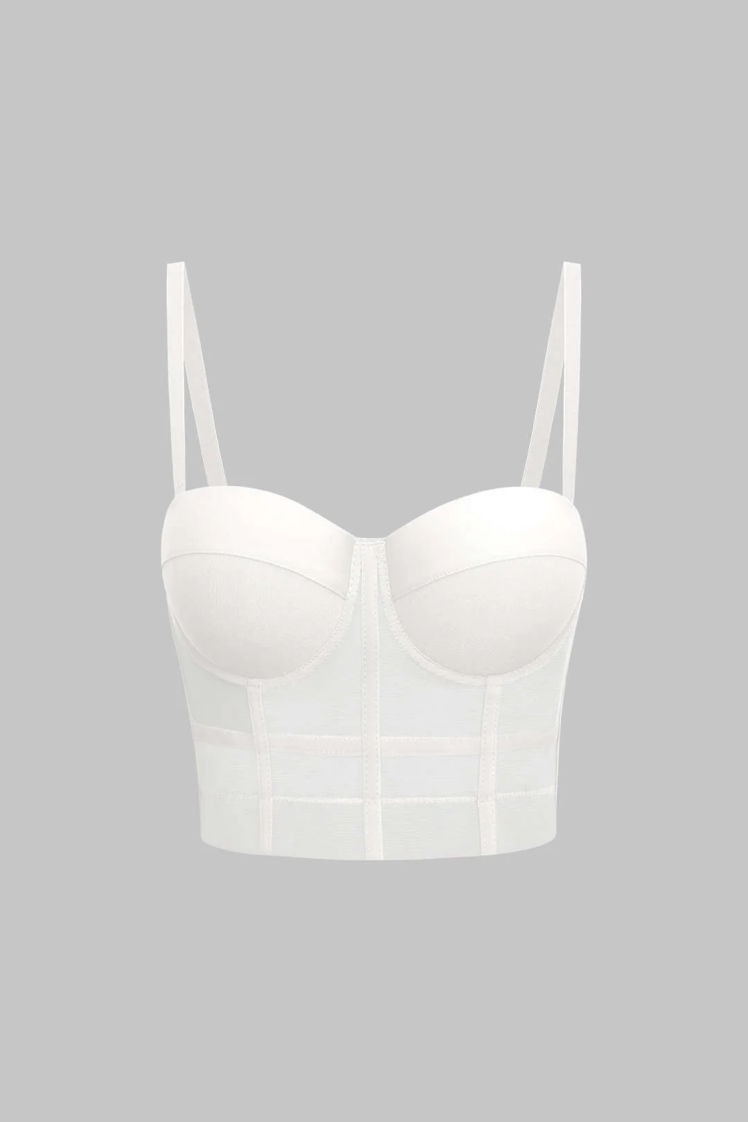 Mesh Underwire Bustier Top - Image 7