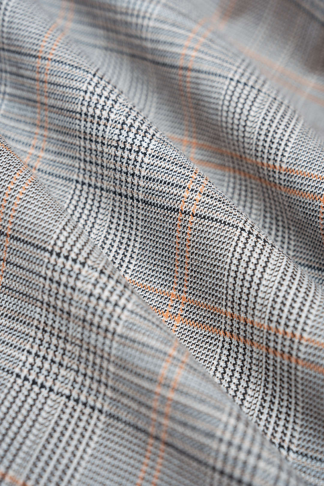 Plaid Print Asymmetrical Ruched Tank Top - Image 4